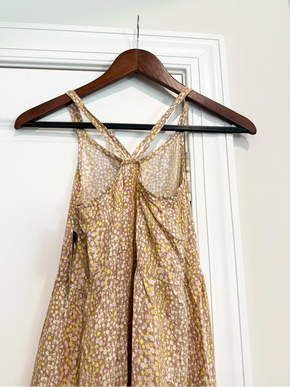 NWT art class Floral Button-Front Sundress for Kids